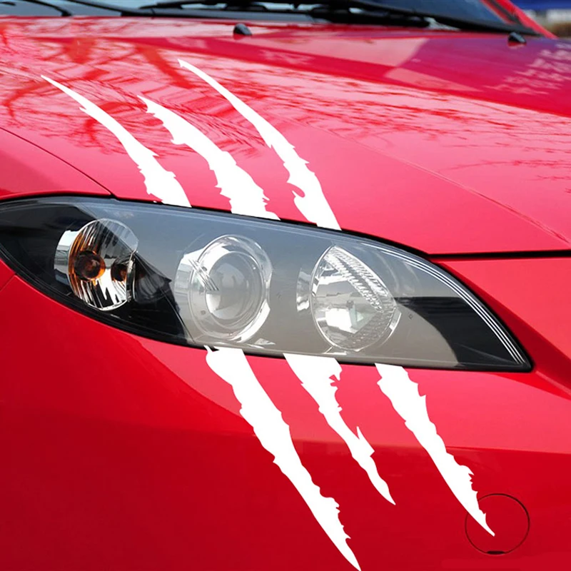 Автомобильная полоска от царапин наклейка на фару monster claw для Nissan Teana X Trail Qashqai Livina