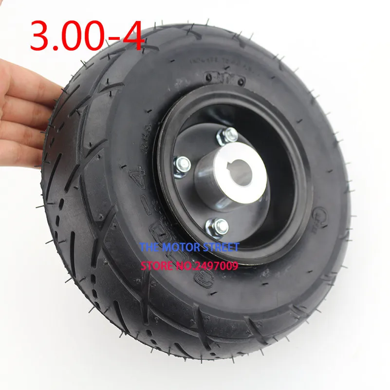 3.00 4 GOOD Electric Scooter Front Wheel with LEVE tyre Alloy Rim hub
