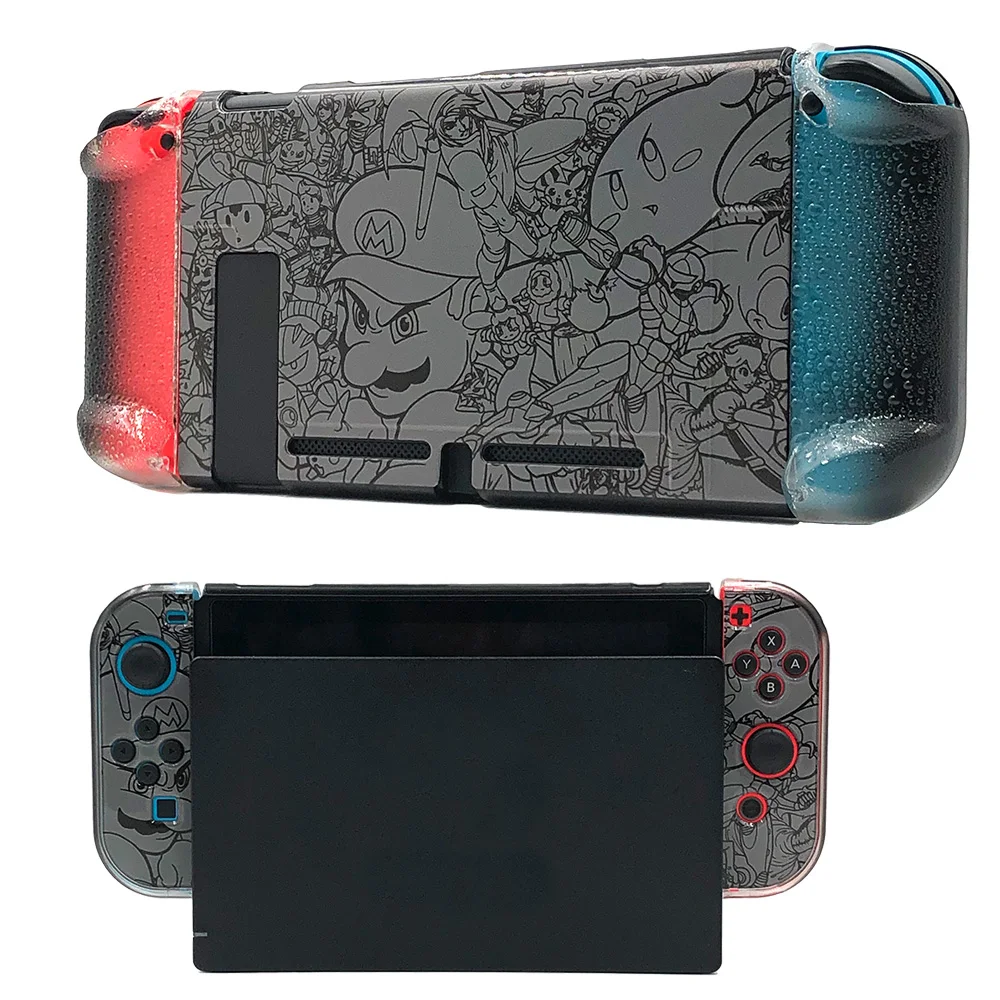 

Nintend Switch Cover Case Console Protective Case and Joy-Con Controller Grips for Nintendos Switch Fit-In-Dock