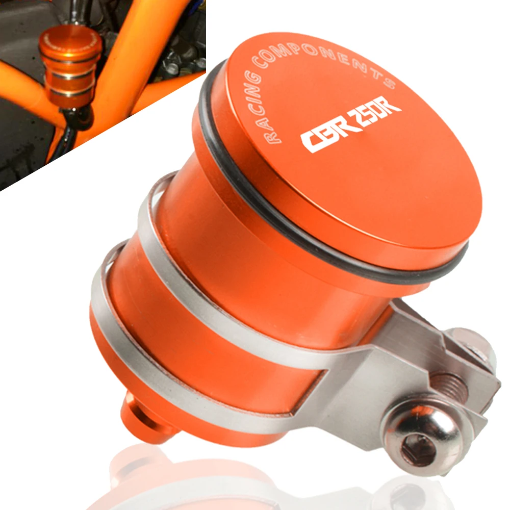 

Motorcycle Brake Fluid Reservoir Clutch Tank Fluid Cup For Honda CBR250RR MC22 1990 1991 1992 1993 1994 - 2015 2016 2017 2018