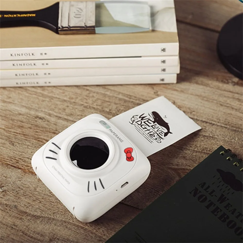 

Paperang P1 Small Size Wireless Bluetooth 4.0 Mobile Phone Instant Photo Printer Digital Picture Printing 1000MAH Battery