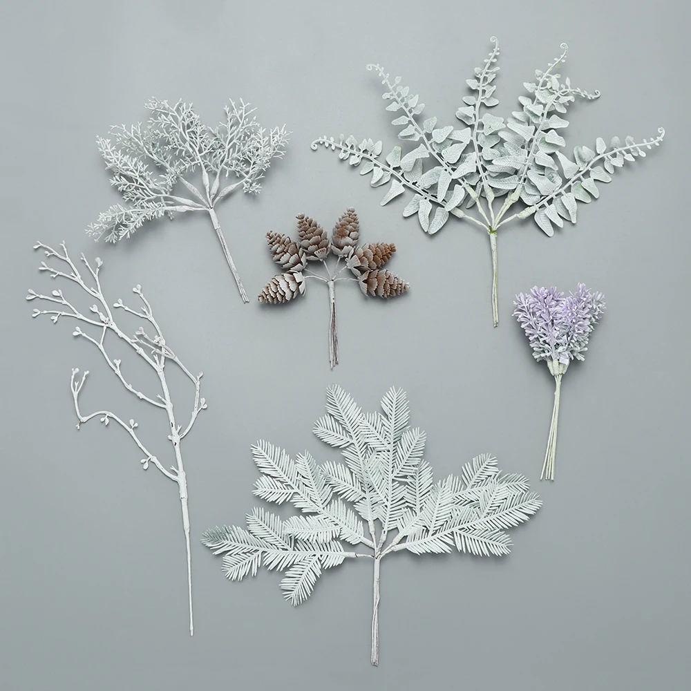 

1PC Artificial Plants Fake Pineapple Grass Flowers For Home Garland DIY Scrapbooking Wedding Christmas Party Decoration