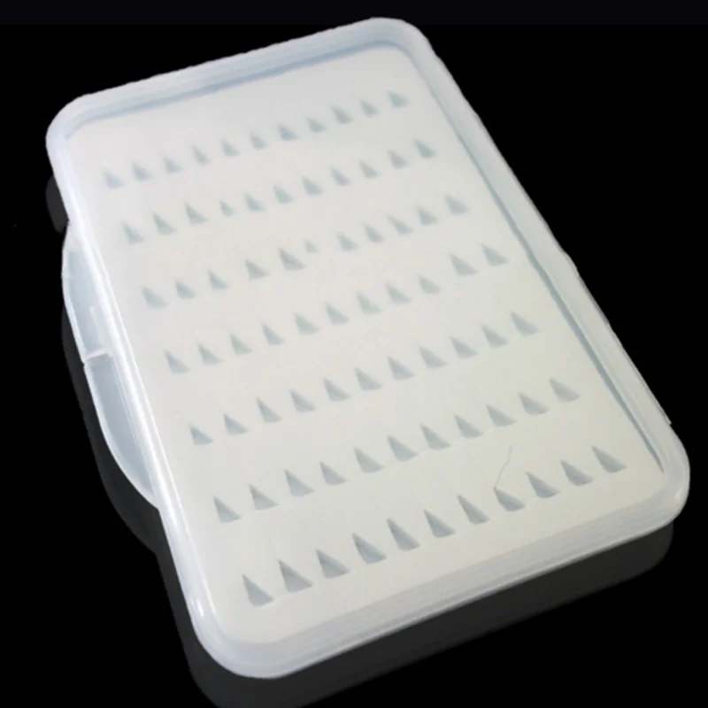 

Clear Plastic Fly Fishing Box Fishing Flies Storage Case Tackle Holder Case L Fishing Tool For Fly Fishing