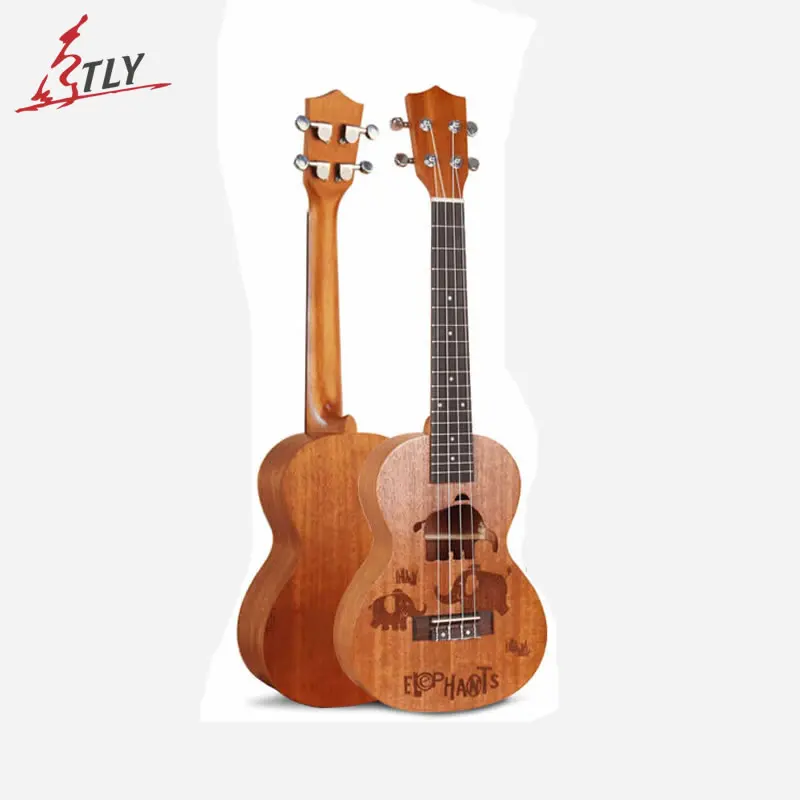 Eastun 24" 26" Spruce Concert Tenor Ukelele High Quality Hawaii Mini