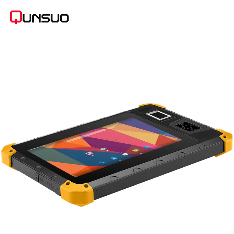 8 inch IP68 Rugged Industrial PDA NFC RFID Fingerprint Reader Android Tablet PC with 4G 2D Barcode Scanner