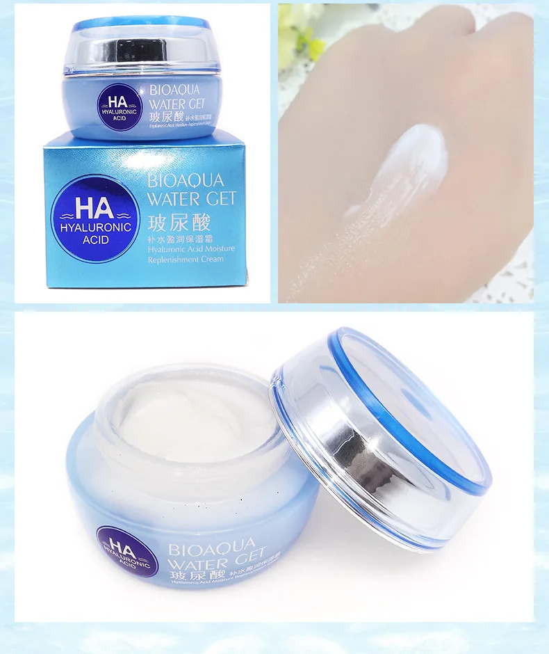 Bioaqua бренд гиалуроновой кислоты крем для лица и очищающее средство для лица против морщин и старения уход за кожей продукт Уход за кожей лица набор