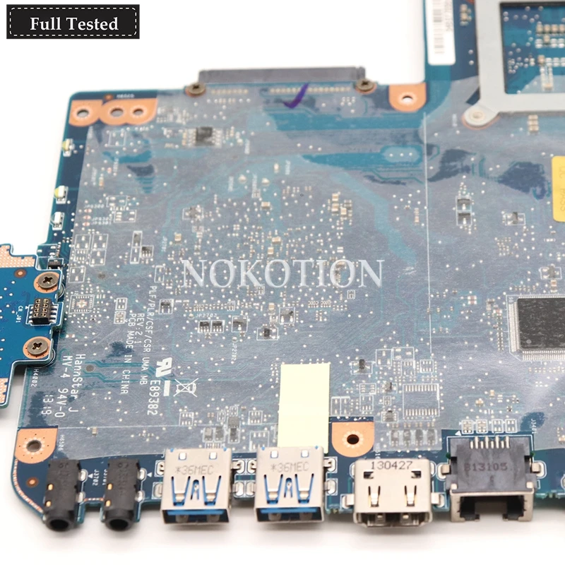 Материнская плата NOKOTION H000038230 для ноутбука Toshiba Satellite C870 C870D 17,3 дюймов HM76 GMA HD4000 DDR3 работает