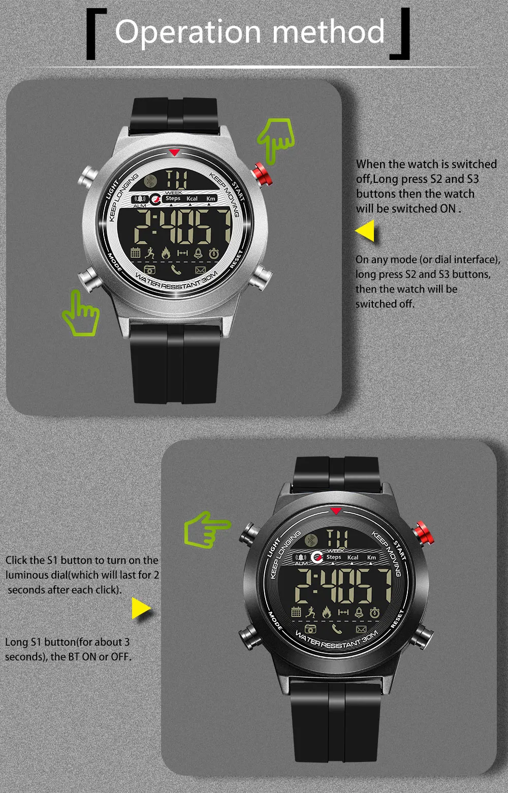 Brand Bluetooth Smart Watch Sport Pedometer With SIM Camera Outdoor Waterproof Watches    Leather Wrist Watch    Reloj Deportivo (20)