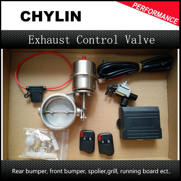 63mm Universal Exhaust Pipe Vacuum Valve Auto Car Exhaust Control Valve