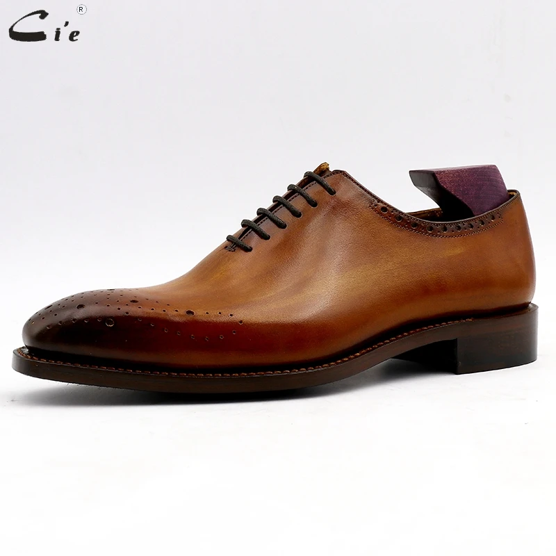 Cie/Мужские модельные туфли; кожаные мужские свадебные офисные туфли; мужская деловая обувь из натуральной телячьей кожи ручной работы; № 13