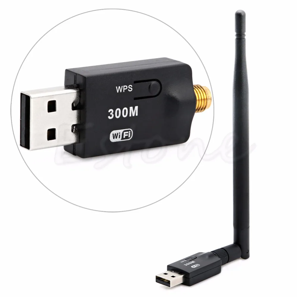 2018 Высокое качество 300 Мбит/с 2.4 ГГц мини Портативный USB 2.0 Беспроводной Wi-Fi сетевой адаптер + драйверами