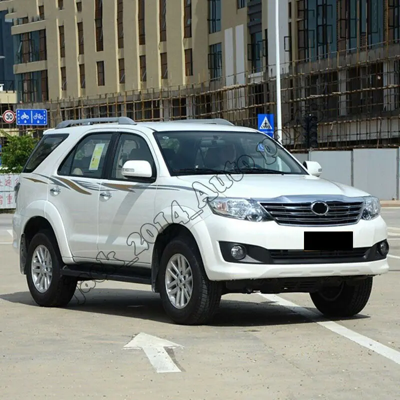 Передняя головка гриль хромированная решетка часть подходит для Toyota Fortuner 2012 2013