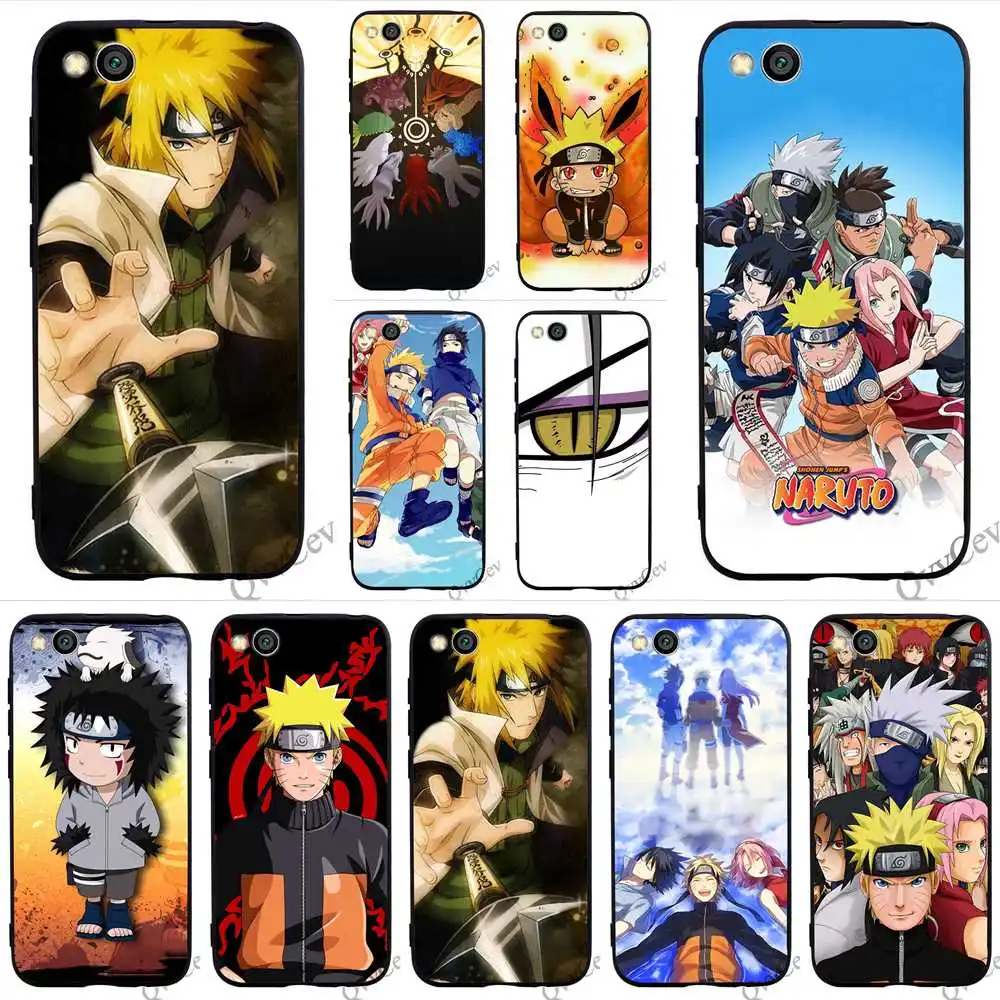 

Protective Naruto Cartoon Phone Case for Xiaomi Mi A2 Lite Cover A1 8 9 9se Redmi 5 Plus 4X 4A 5A Prime 6A Note 6 Pro 7 Skin