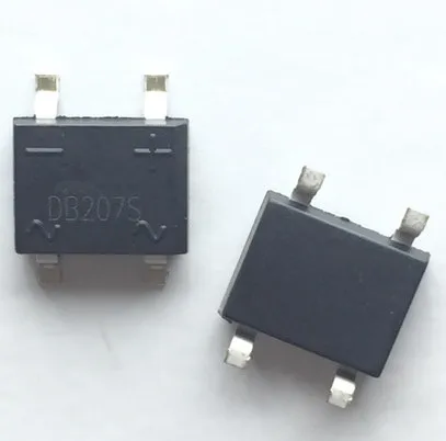 

20 шт./лот DB207 DB207S 1000V 2A SOP-4 SMD SOP мостовые выпрямители