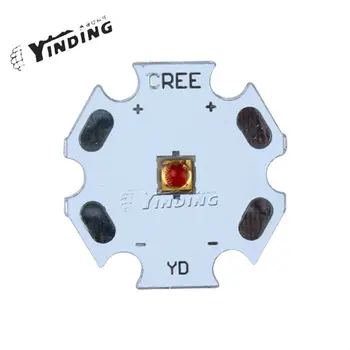

10pcs Osram CN5M Red 620-630NM 3W Hight Power LED Emitter Bulb Lamp Light LED with 20MM PCB heatsink