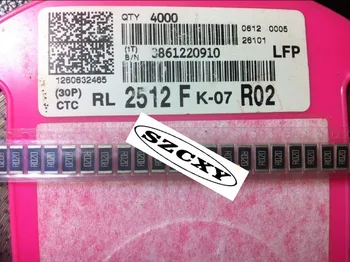 

100% New and original 2512 R020 0.02R 1% 1W RL2512FK-070R02L resistance