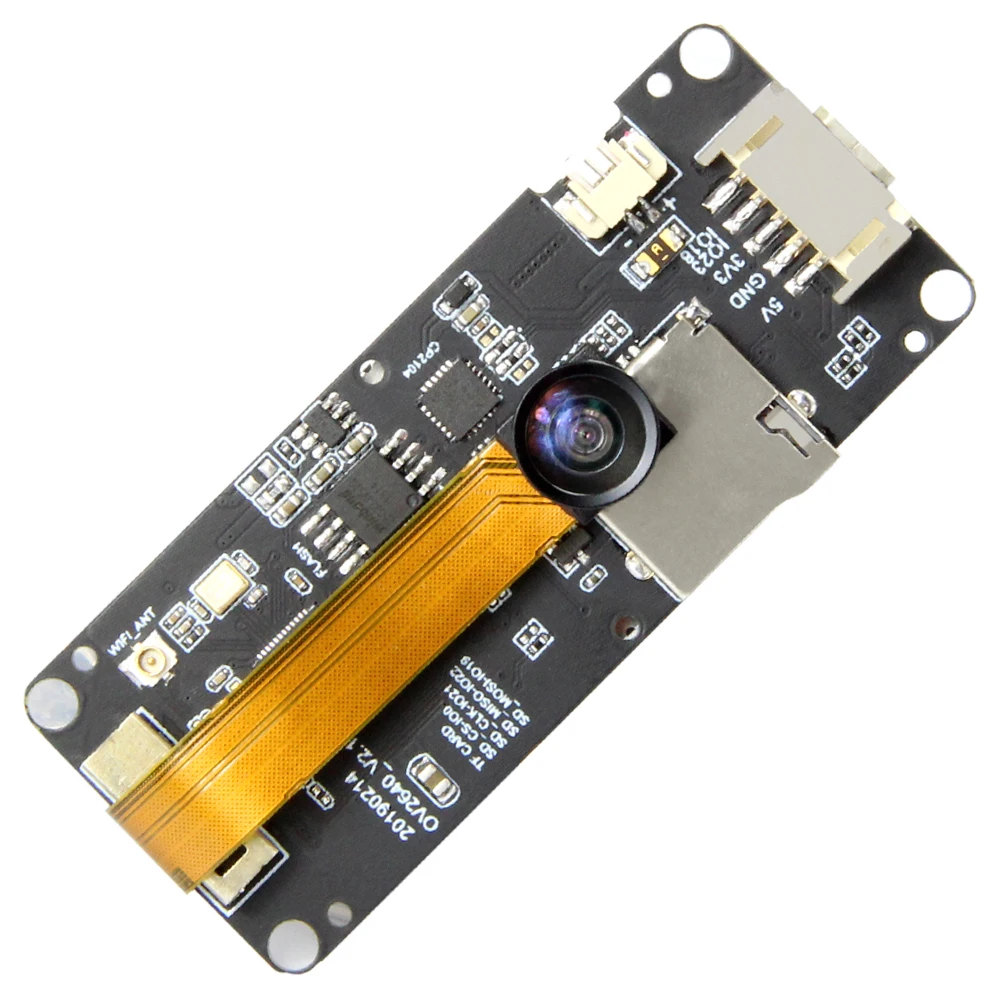 TTGO T-camera Plus ESP32-DOWDQ6 8MB SPRAM camera Module OV2640 1,3 дюймов дисплей камера заднего вида