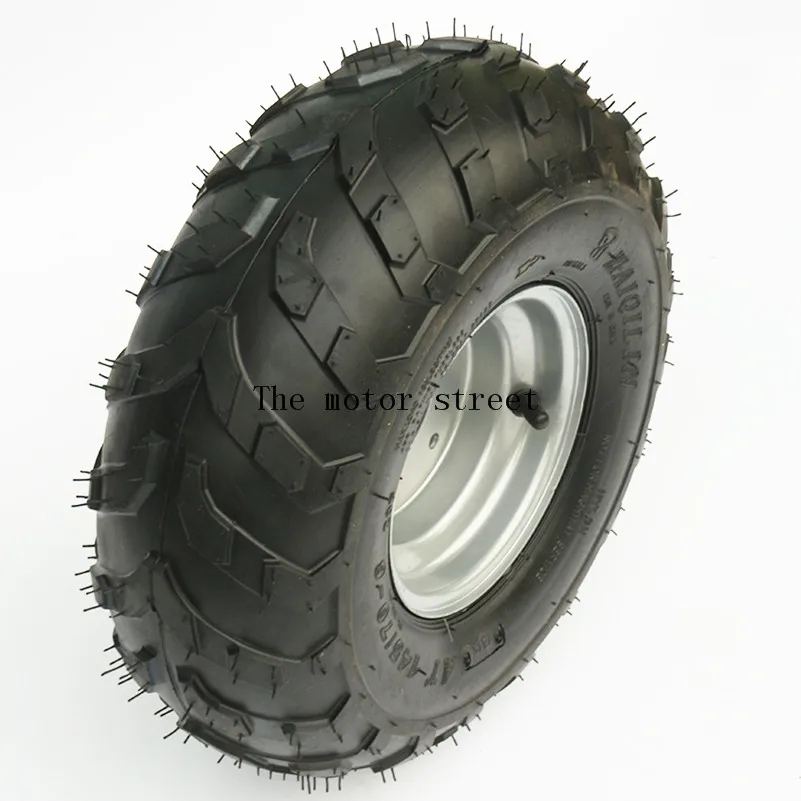 

1 Wheel Front Rear Atv Tires and Wheels 145/70-6 for 6" Rims TU Go Kart Buggie Atv Quad