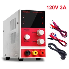 120V 3A DC Питание Регулируемый цифровой литий Батарея зарядки Переключатель лаборатория Мощность уп регулятор для ремонта ПК Тесты