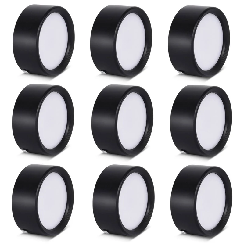 9PCS 3W 5W 7W 9W Surface Mounted Ultra-thin LED Mini spotlight AC85-265V No Opening For Showcase Corridor | Лампы и освещение