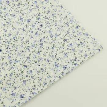 

100% Cotton Beige Fabric Printed Floral Designs Cloth Dolls Plain Fat Quarter Atr Work Patchwork Tela Tissu Home Textile Sewing