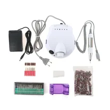 ЕС Plug Professional дизайн ногтей оборудования Низкий уровень шума вибрации Электрический Полировочная Пилка Для нейл-арта файла дрель Маникюр Педикюр машина HWC