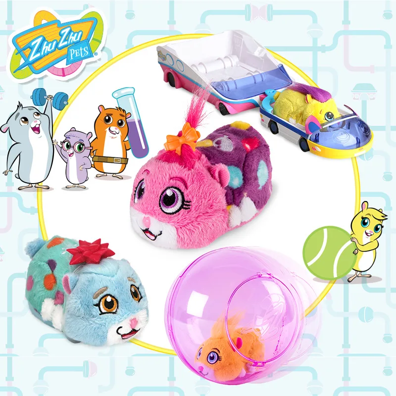 

Original edition Wekids ZhuZhu PEt Imported Children's Toy Railway Vehicle for Emulated Animal Electronic Pet Electric Vehicle