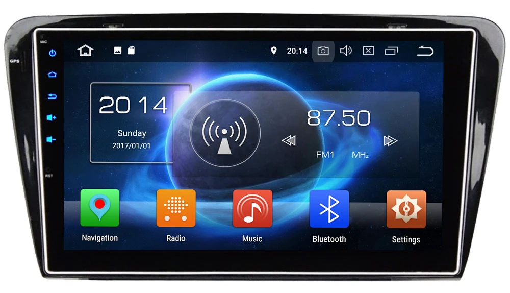 Top 10.1" IPS Octa Core 4G Android 8.1 4GB RAM 64GB ROM RDS BT Car DVD Multimedia Player Radio Stereo For Skoda Octavia A7 2014-2017 0