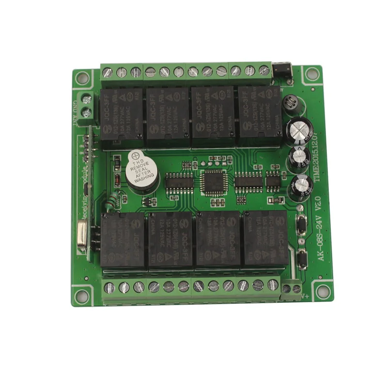 12V 8CH Wireless Remote Switch Relay Remote Control Relay Module 8Ch Transmitter and Receiver Switch 315433MHz Board (6)
