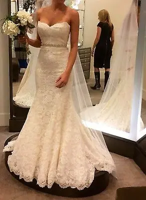 Monique Lhuillier Bliss 2017 Trumpet Wedding Gown Sz 4 Never Worn Monique Lhuillier Bliss 2017 Trumpet Wedding Gown Sz 4 Never Worn Unaltered In From Sports Entertainment On Aliexpress Alibaba Group
