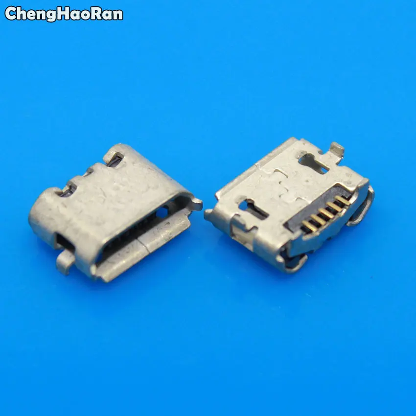 ChengHaoRan 50 шт. микро USB разъем Гнездовой 5-контактный для зарядки мобильный телефон