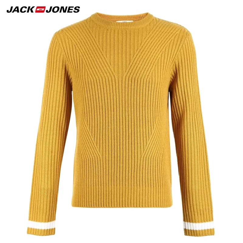 JackJones весна шерстяной свитер с круглым вырезом Тонкий | 218325513