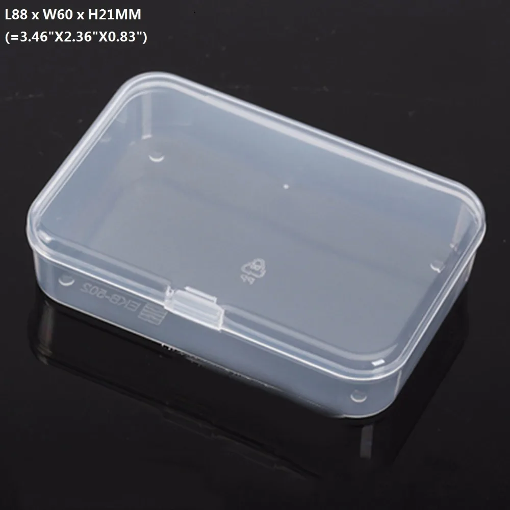 Plastic Electronic Parts Toolbox Waterproof Transparent Tool Box SMT