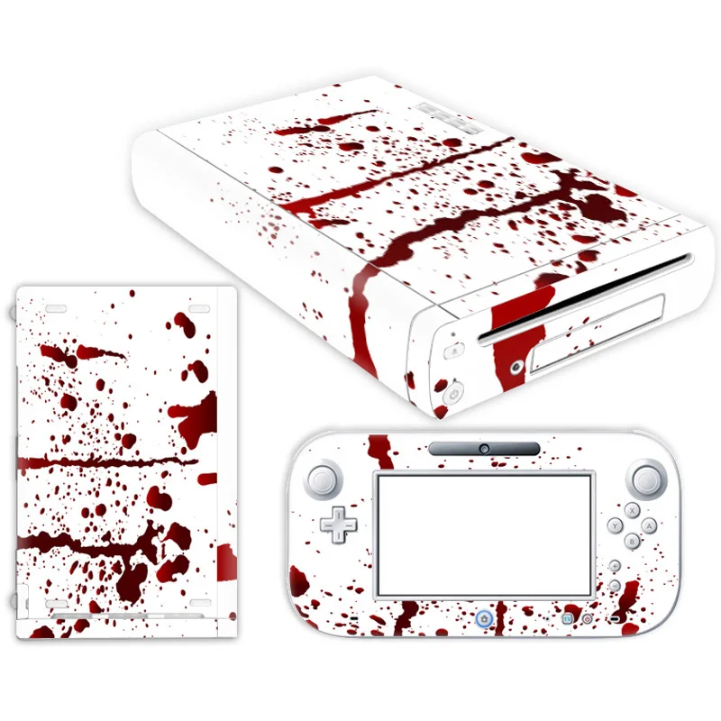 

Vinyl Skin Sticker for Nintendo WiiU Console and Controller