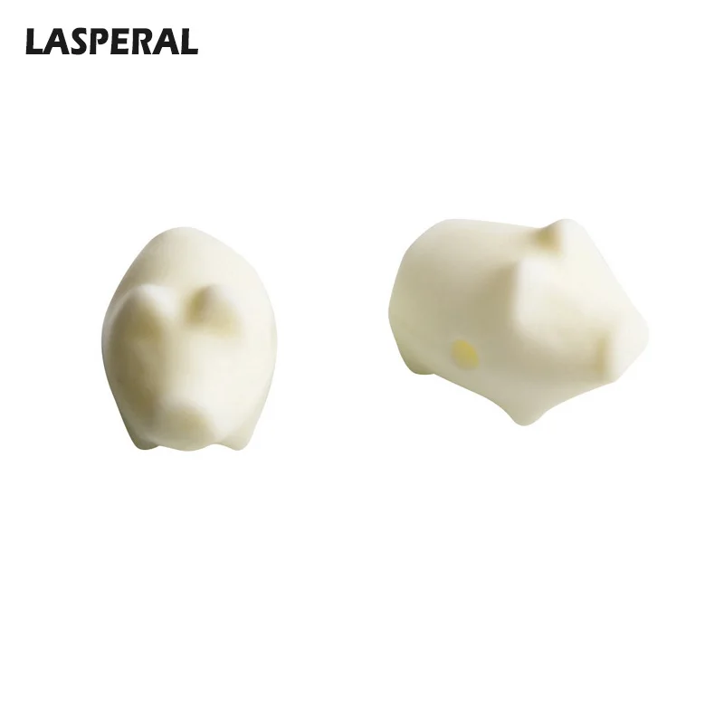 

LASPERAL New Fashion 2PCs Silica Gel Small Pig Shape Beads Bady Nipple Pendants Necklace 21mm Beads Child Jewelry Accessories