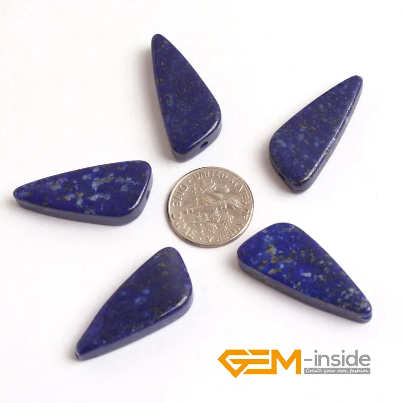 

12X29MM Natural Lapis Lazuli Stone Beads 5 Pcs Natural Stone Beads DIY Loose Beads For Jewelry Making Strand 15" Wholesale