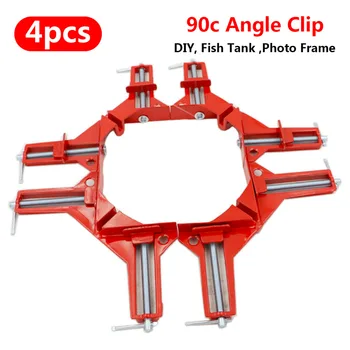 

90 Degrees Angle Clamp Right Angle 4pcs Style Woodworking Frame Clamp DIY Glass New Arrival