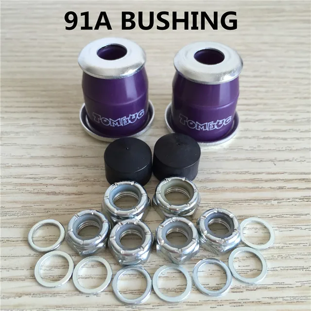 Quality skateboard truck bushing with double hardness &single hardness