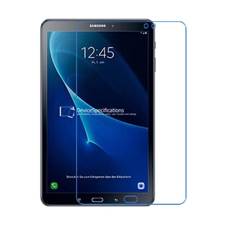 Глянцевая Ясно Фольга Экран протектор Плёнки для Samsung Galaxy Tab 10.1 T580 t585 + чистке |