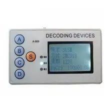 Carcode 315MHZ/330MHZ/430MHZ/433MHZ car remote code scanner decoder 4 in 1 wireless remote control detector