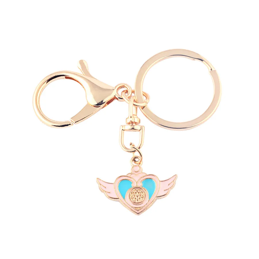 

Creative Cartoon Keychains Heart Flamingo Unicorn Keychain Keyholder Animal Pendant Kaychain For Women Fashion Jewelry Keyring