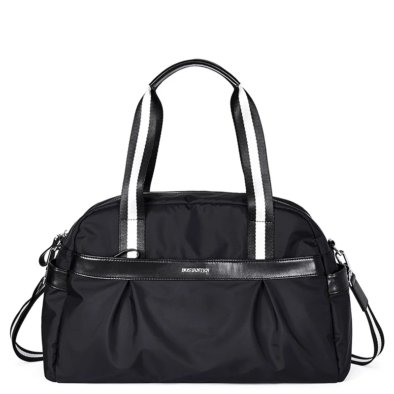 BOSTANTEN Nylon Bag Men Fashion Designer Handbag High Quality Big Size Shoulder Bag 14" Tote