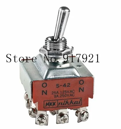 

[ZOB] S-42T imported Japanese nkk Toggle Switch S-821U S-823U toggle switch toggle switch S-823D --5PCS/LOT