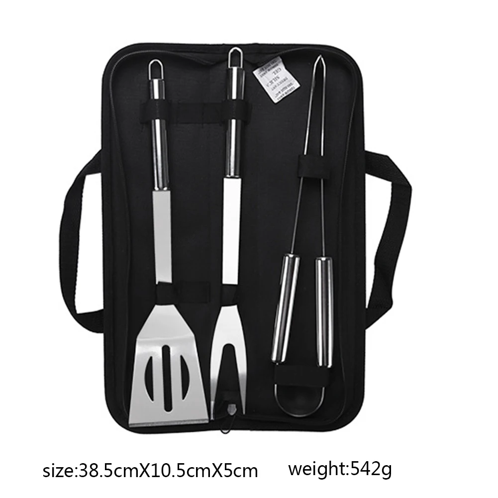 

Stainless Steel Barbecue Grilling Tools Set bbq accessories grill bbq utensil Camping bbq grill tools kitchen Tools