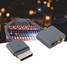 RCA оптический аудио адаптер Конверсионный кабель для xbox 360