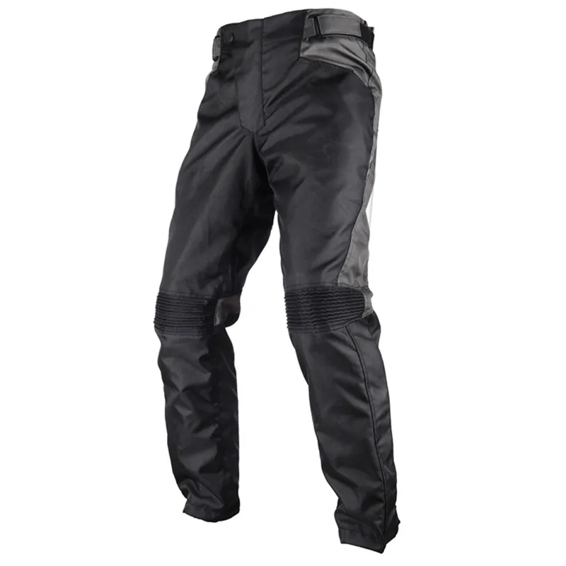 DUHAN, прочные штаны оксфорды, мотоциклетные штаны для гонок по бездорожью, мотоциклетные штаны, защита на бедро, анти-осенние штаны, Windproff - Цвет: Black