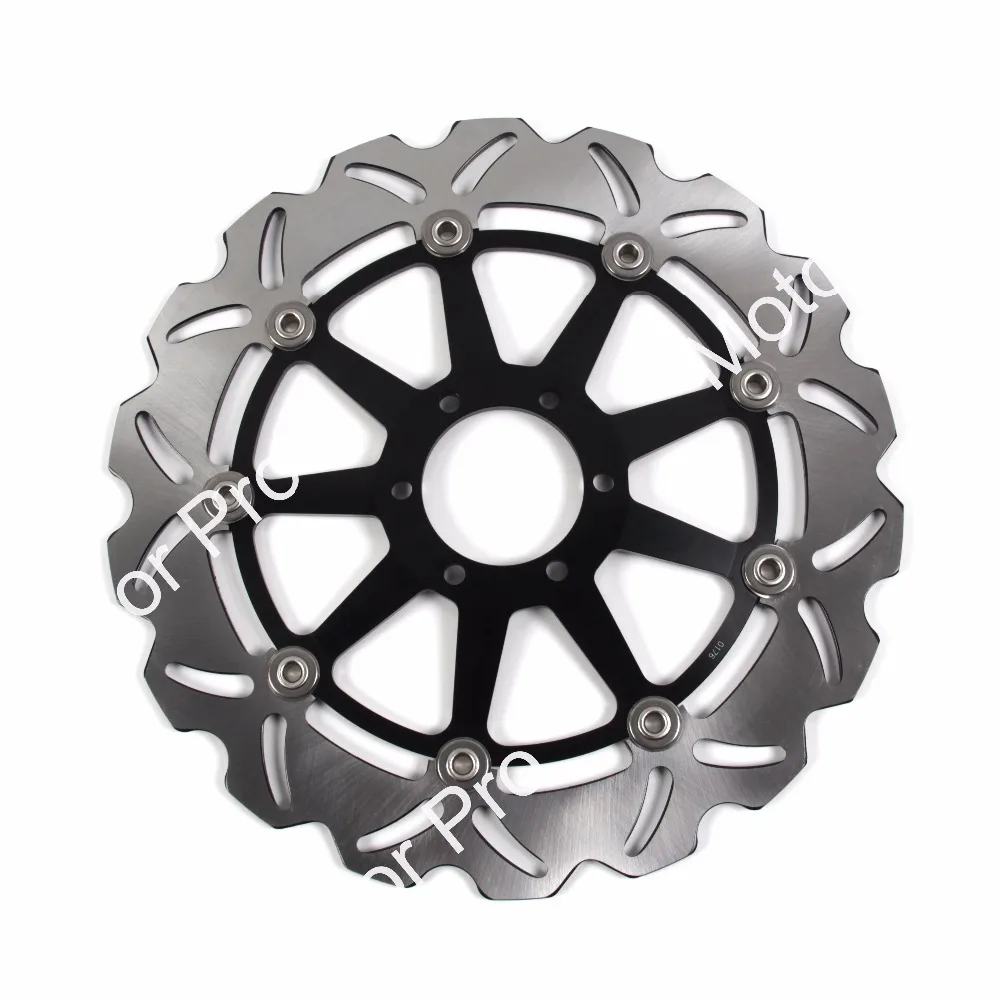 2 Pcs Front Brake Disc FOR DUCATI PAUL SMART LE 1000 2006 2007 MONSTER S2R 1000 Floating Brake Rotor Disk CNC Aluminum