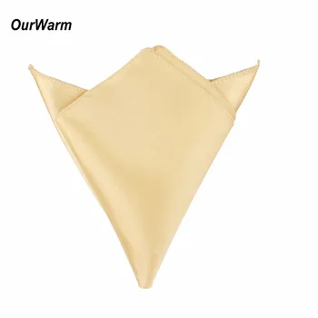 

OurWarm 10pcs Satin Wedding Table Napkins 30cmx30cm Cloth Napkins Handkerchief Wedding Table Decoration Home Textile Many Colors