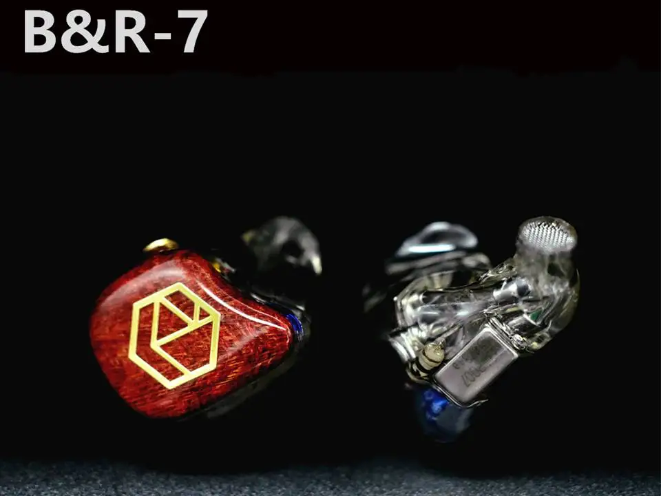 

Rose BR7 7 Balanced Armature Driver Annual Flagship HiFi Audiophile MMCX Detachable In-ear Earphone