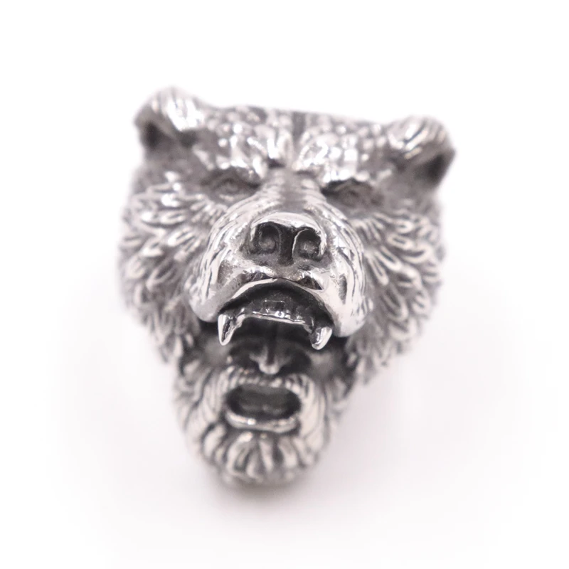 antsilver werewolf ring for men  (2)